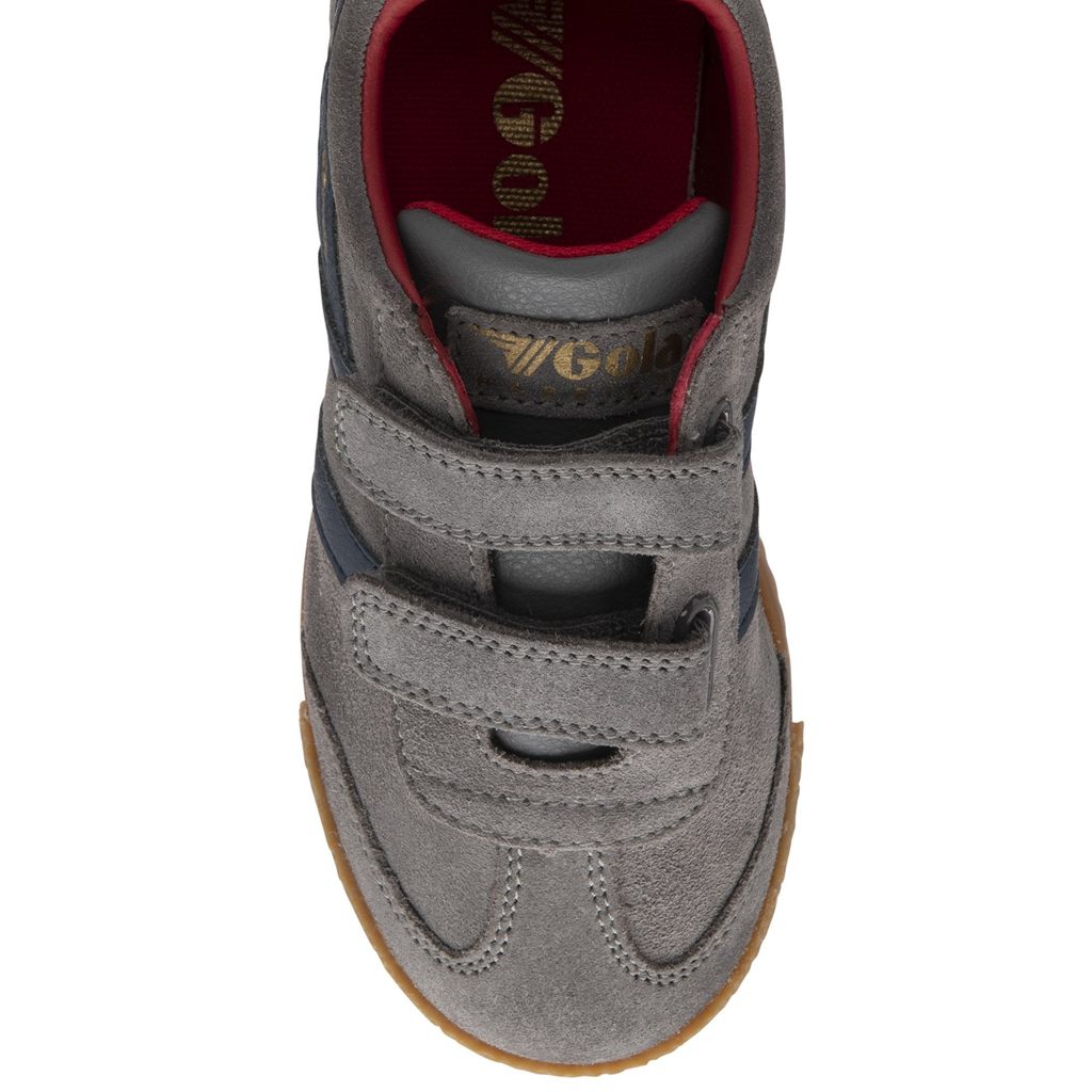 Gola Classics Harrier Strap Sneakers Azul Marinho Vermelhas Escuro Portugal | XINL47269