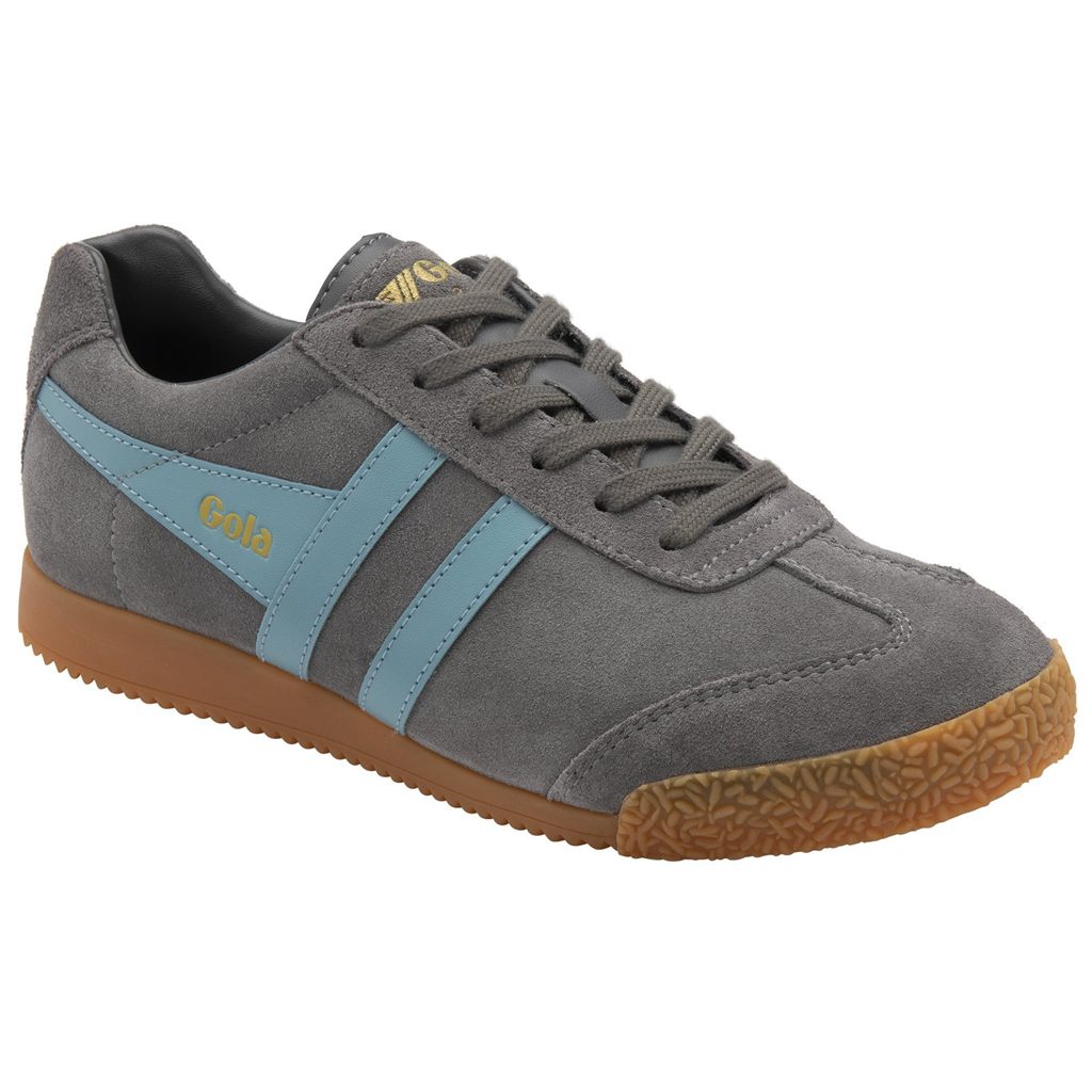 Gola Classics Harrier Suede Sneakers Ash Ocean Portugal | BPMX35968
