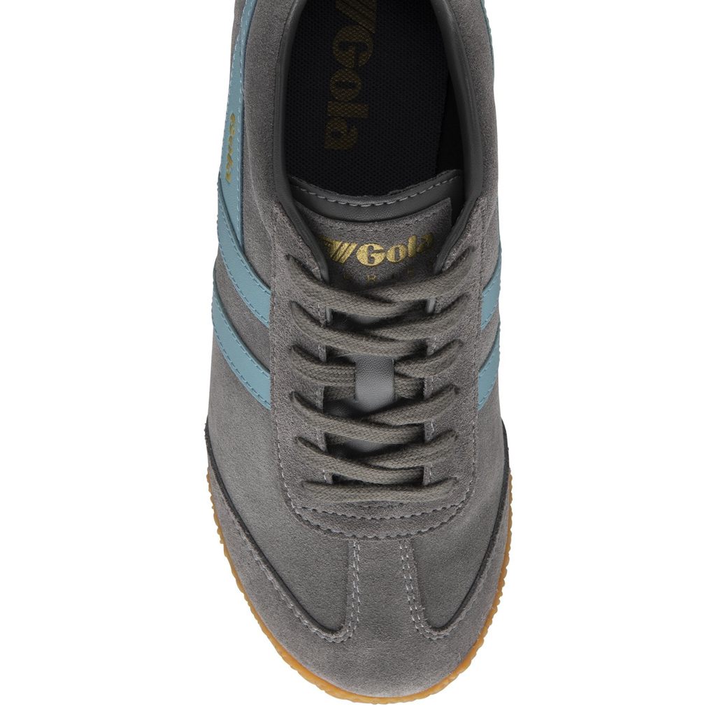 Gola Classics Harrier Suede Sneakers Ash Ocean Portugal | BPMX35968