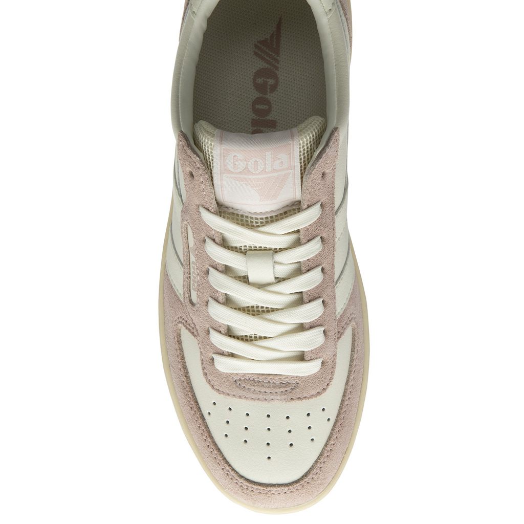 Gola Classics Hawk '89 Sneakers Branco Rosa Branco Portugal | UBYC17409
