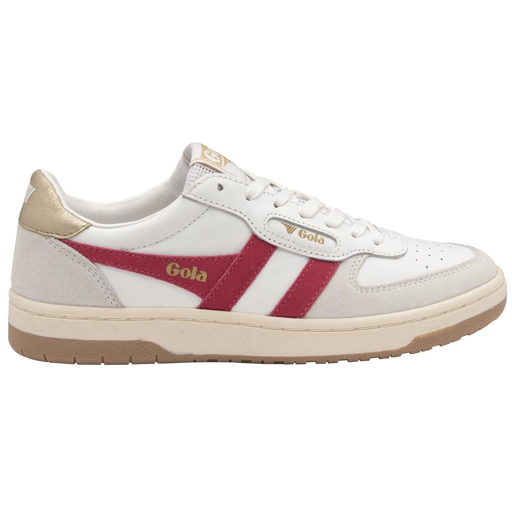 Gola Classics Hawk Sneakers Branco Douradas Portugal | UDNQ30489