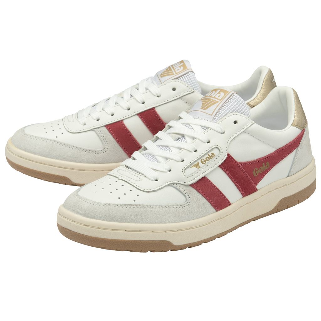 Gola Classics Hawk Sneakers Branco Douradas Portugal | UDNQ30489