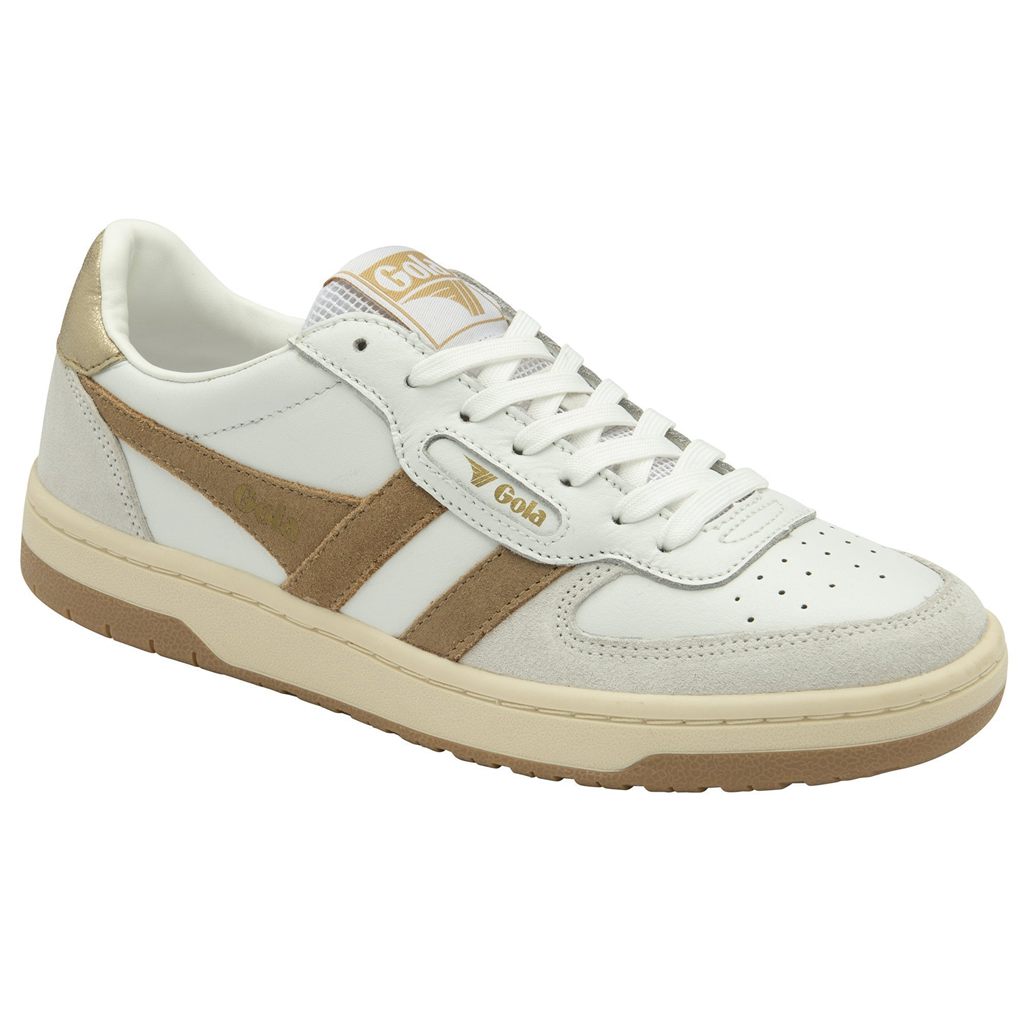 Gola Classics Hawk Sneakers Branco Luz Douradas Portugal | UZMD67851