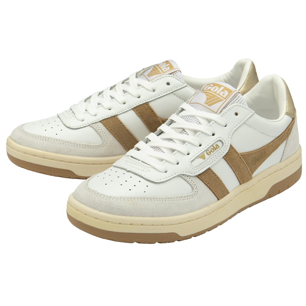 Gola Classics Hawk Sneakers Branco Luz Douradas Portugal | UZMD67851