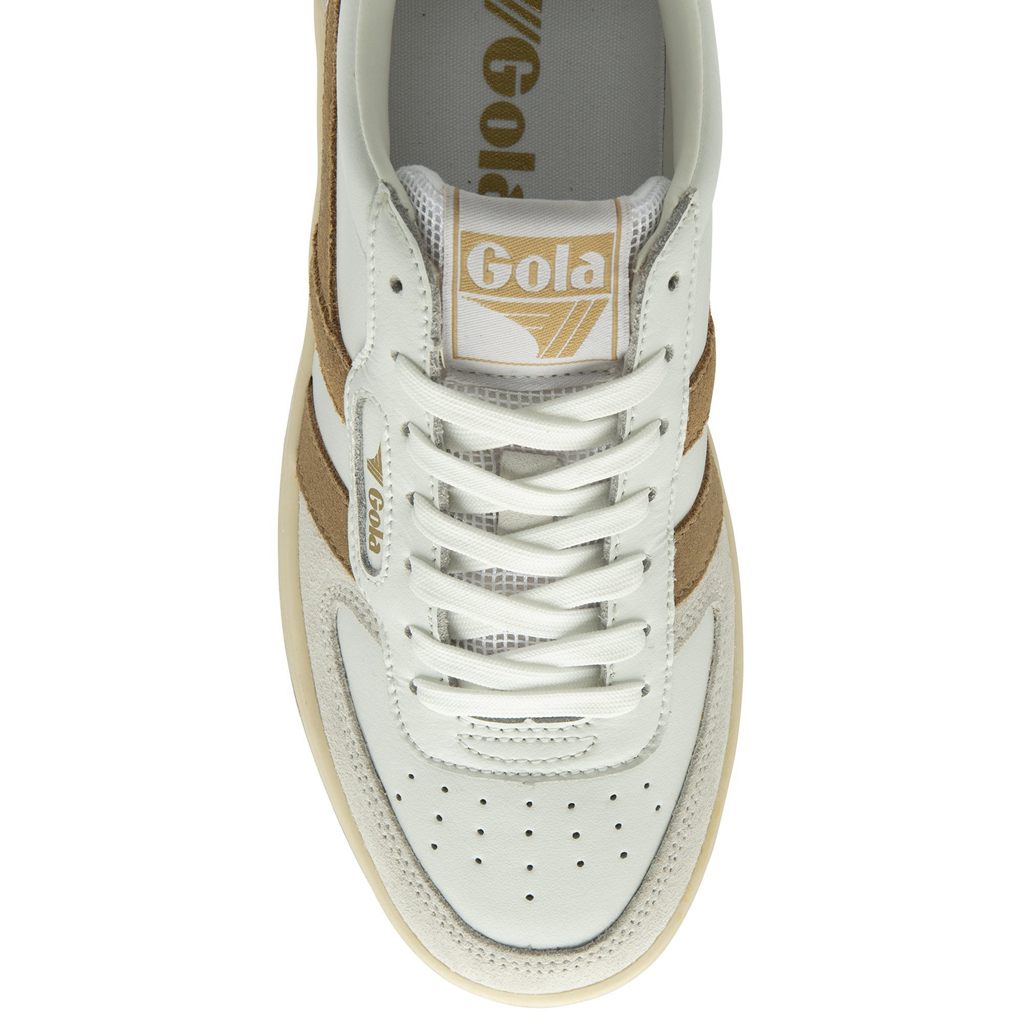 Gola Classics Hawk Sneakers Branco Luz Douradas Portugal | UZMD67851