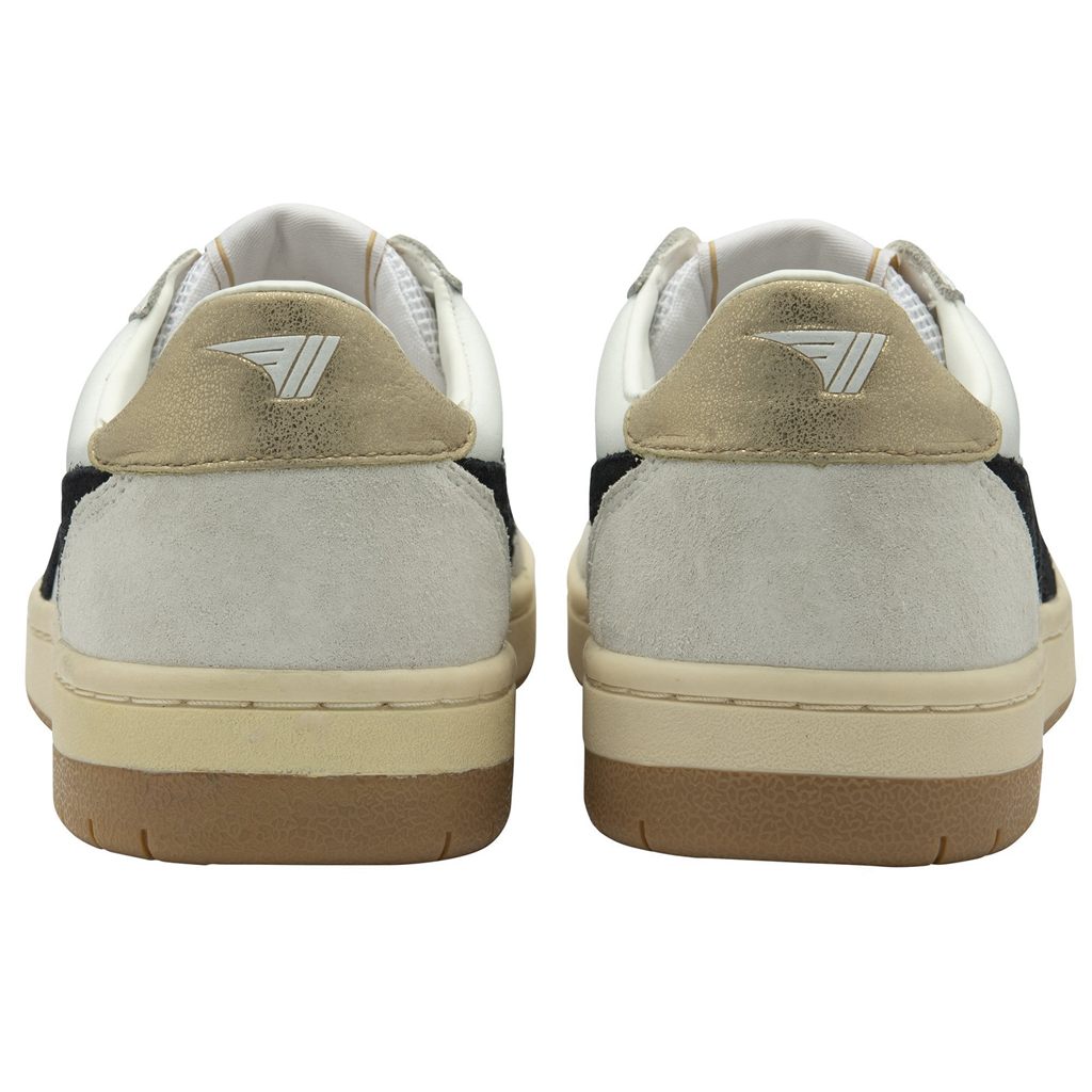 Gola Classics Hawk Sneakers Branco Pretas Douradas Portugal | OUPT25730