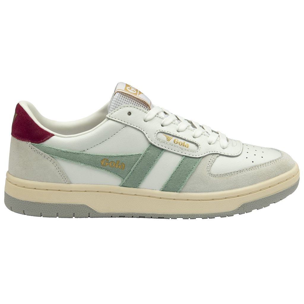Gola Classics Hawk Sneakers Branco Verdes Luz Cinzentas Portugal | RNJH07814