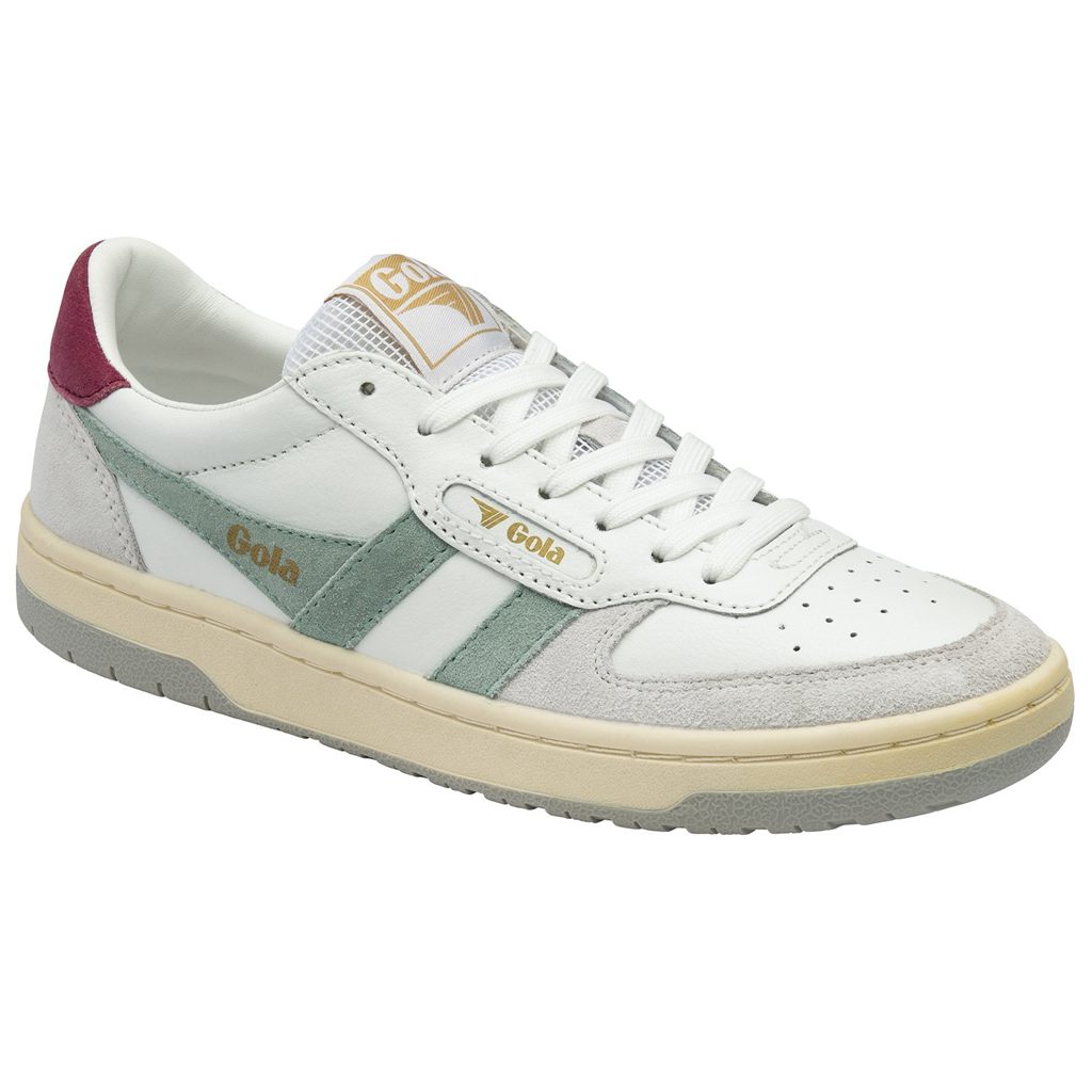 Gola Classics Hawk Sneakers Branco Verdes Luz Cinzentas Portugal | RNJH07814