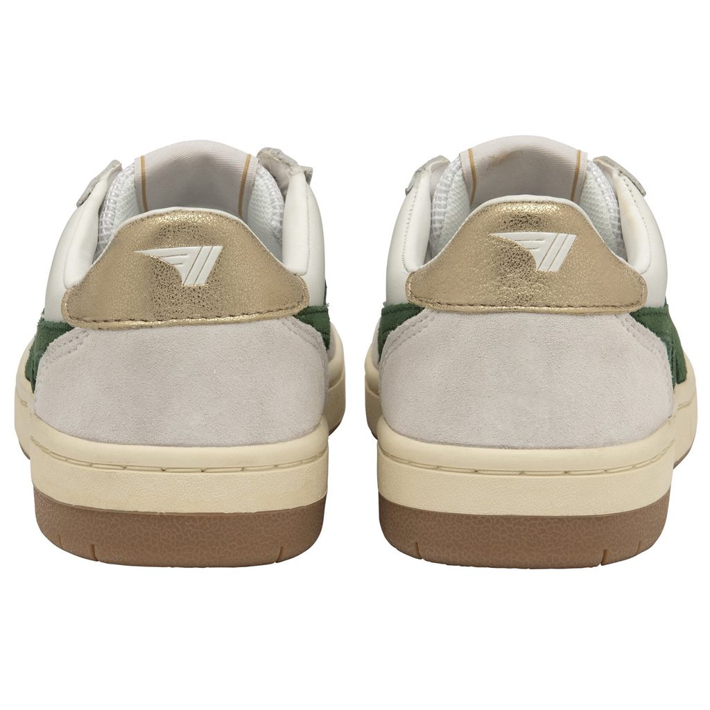 Gola Classics Hawk Sneakers Branco Verdes Escuro Douradas Portugal | ABQV90418