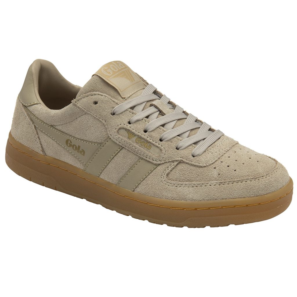 Gola Classics Hawk Suede '86 Sneakers Bone Gum Portugal | IKPG16092