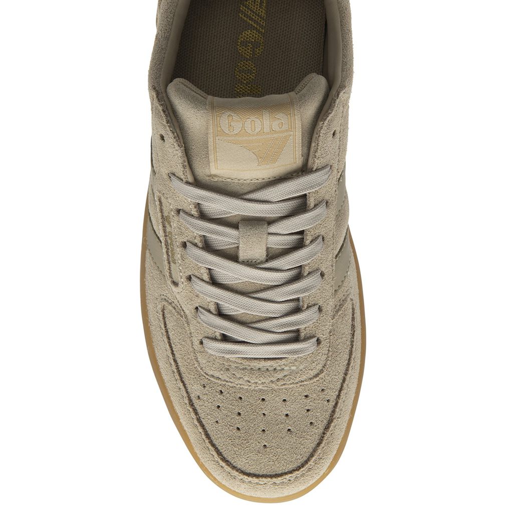 Gola Classics Hawk Suede '86 Sneakers Bone Gum Portugal | IKPG16092