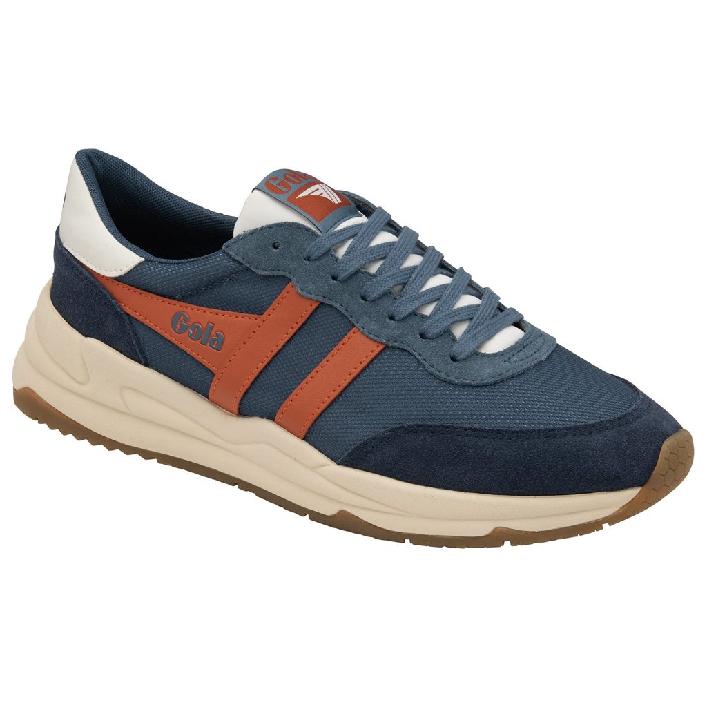 Gola Classics Jupiter Sneakers Azul Marinho Laranja Portugal | ZUAB49536