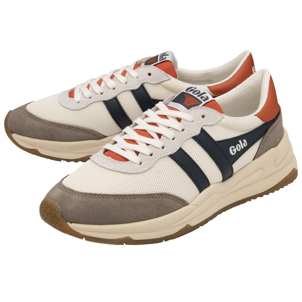 Gola Classics Jupiter Sneakers Branco Azul Marinho Portugal | QNBO20518