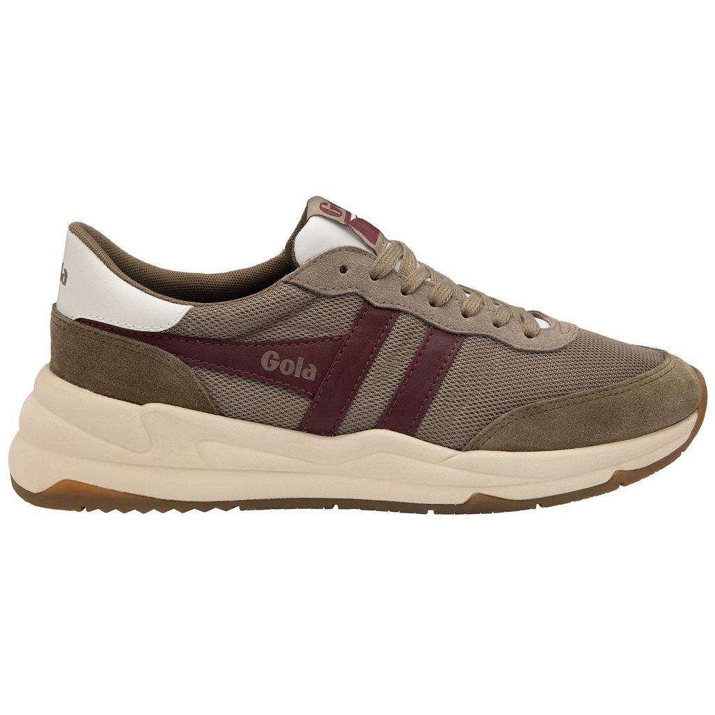 Gola Classics Jupiter Sneakers Caqui Bordeaux Portugal | QULV52308