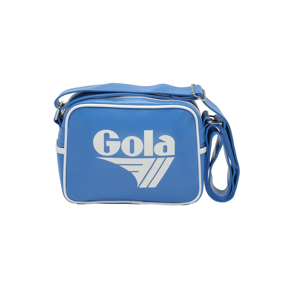 Gola Classics Micro Redford Messenger Bag Azuis Branco Portugal | EVQU58294
