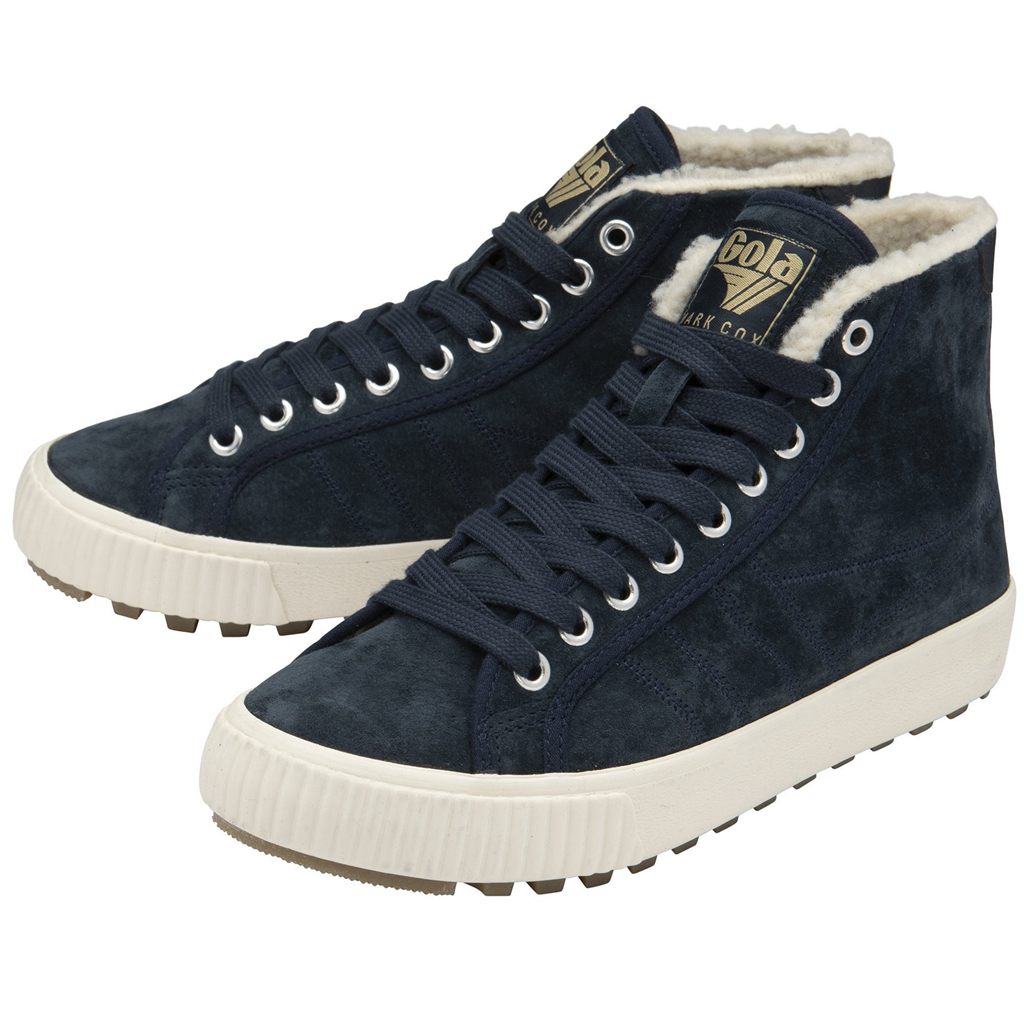 Gola Classics Nordic High Plimsolls Shoes Azul Marinho Portugal | TDZI79354