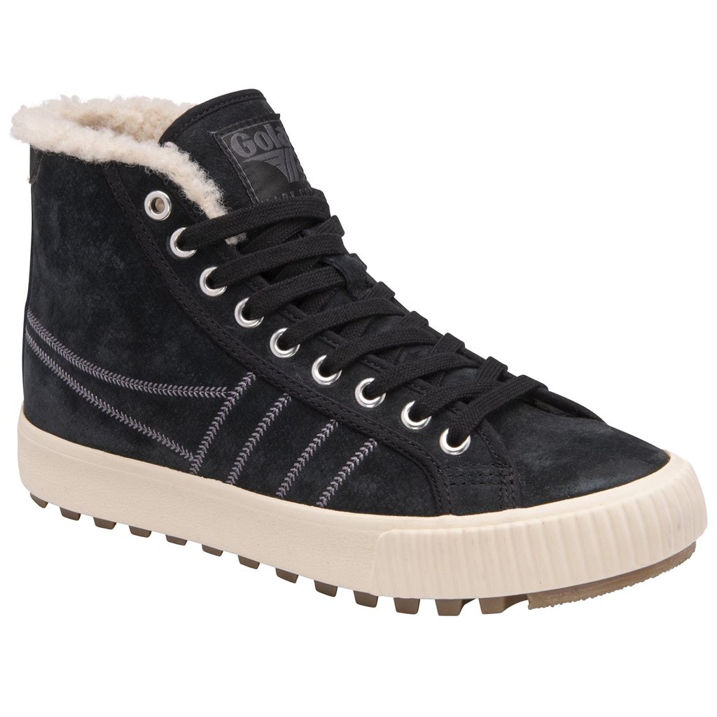 Gola Classics Nordic High Plimsolls Shoes Pretas Portugal | WJHQ65082
