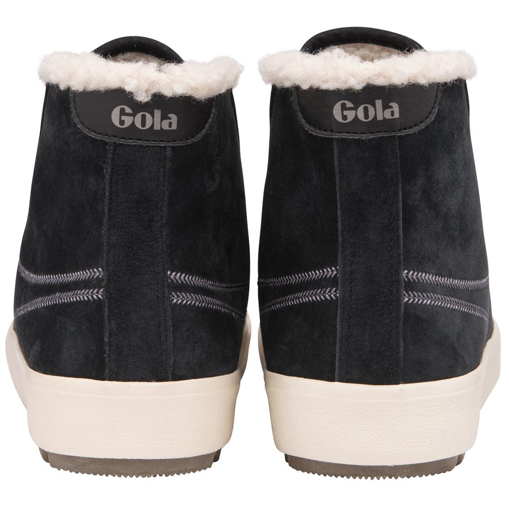 Gola Classics Nordic High Plimsolls Shoes Pretas Portugal | WJHQ65082