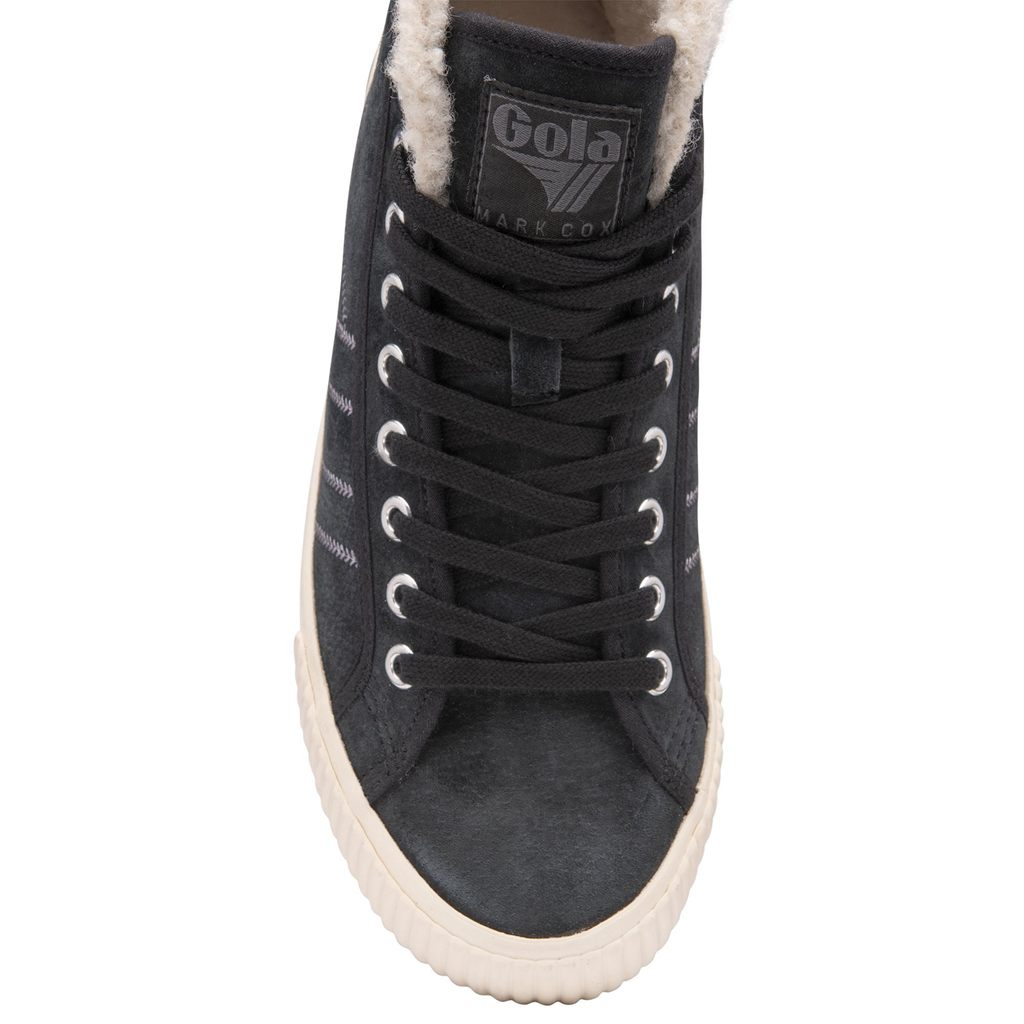 Gola Classics Nordic High Plimsolls Shoes Pretas Portugal | WJHQ65082