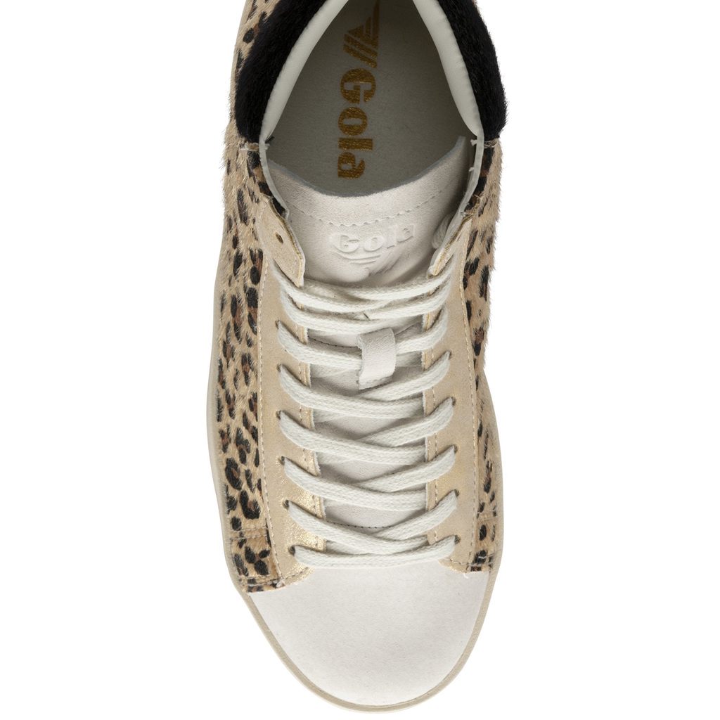 Gola Classics Nova High Oasis Sneakers Branco Leopardo Portugal | LXQP79258