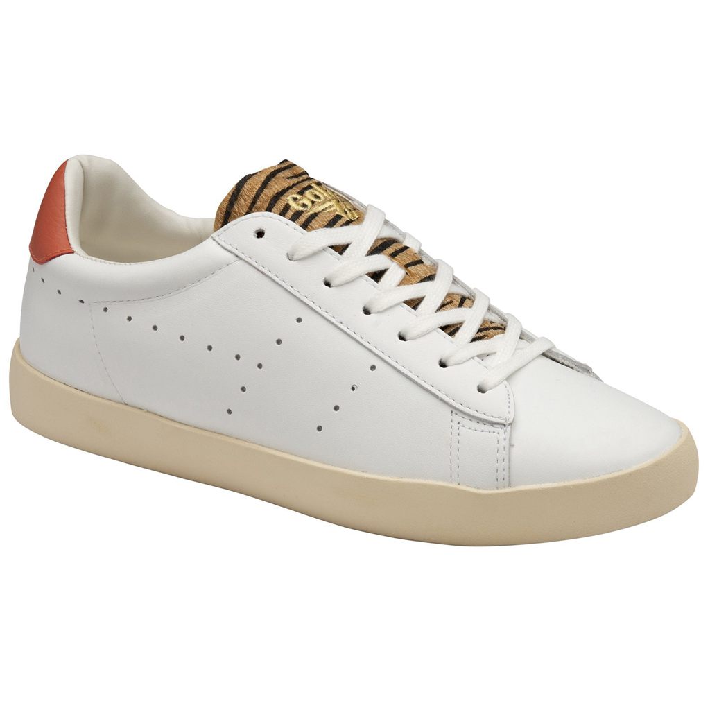 Gola Classics Nova Safari Sneakers Branco Coral Portugal | VHRD73461