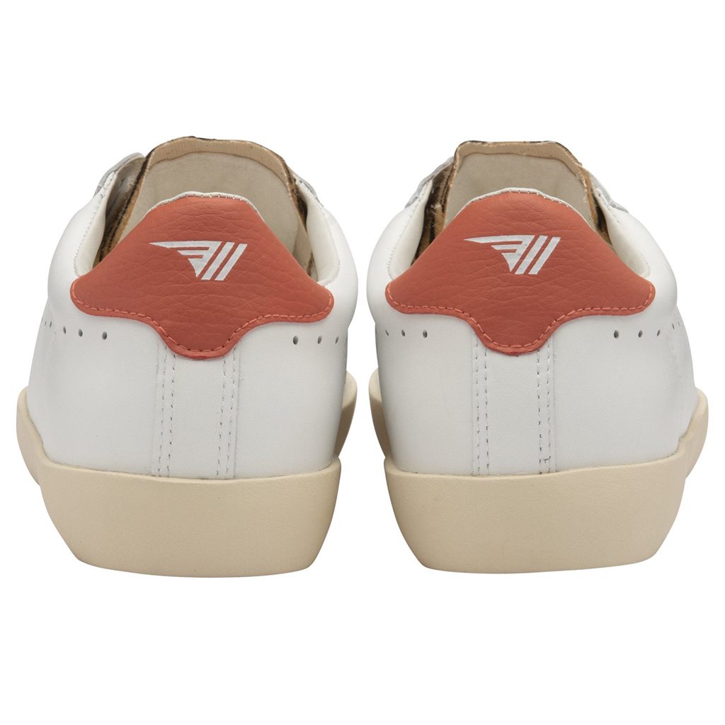 Gola Classics Nova Safari Sneakers Branco Coral Portugal | VHRD73461