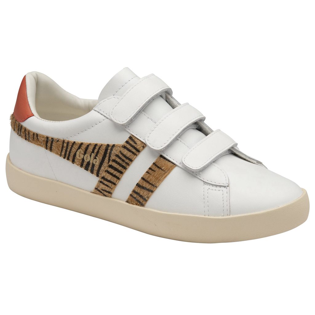 Gola Classics Nova Strap Safari Sneakers Branco Coral Portugal | WARH59210