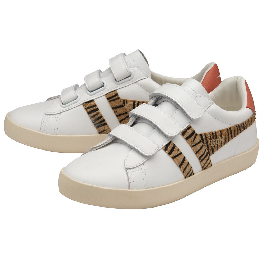 Gola Classics Nova Strap Safari Sneakers Branco Coral Portugal | WARH59210