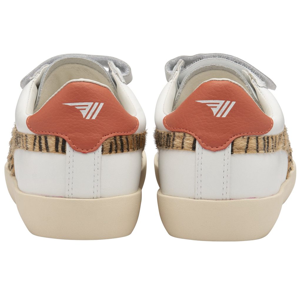 Gola Classics Nova Strap Safari Sneakers Branco Coral Portugal | WARH59210