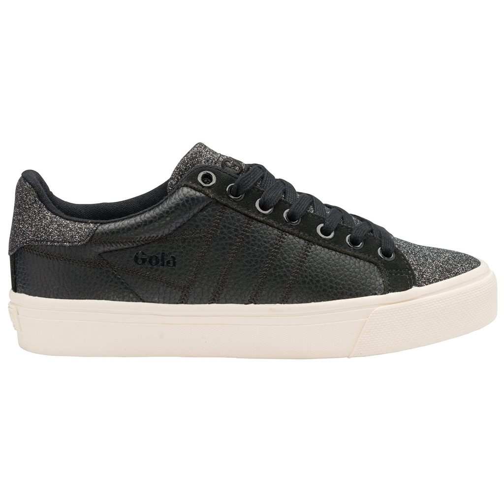 Gola Classics Orchid II Glitter Sneakers Pretas Portugal | LVIT83159