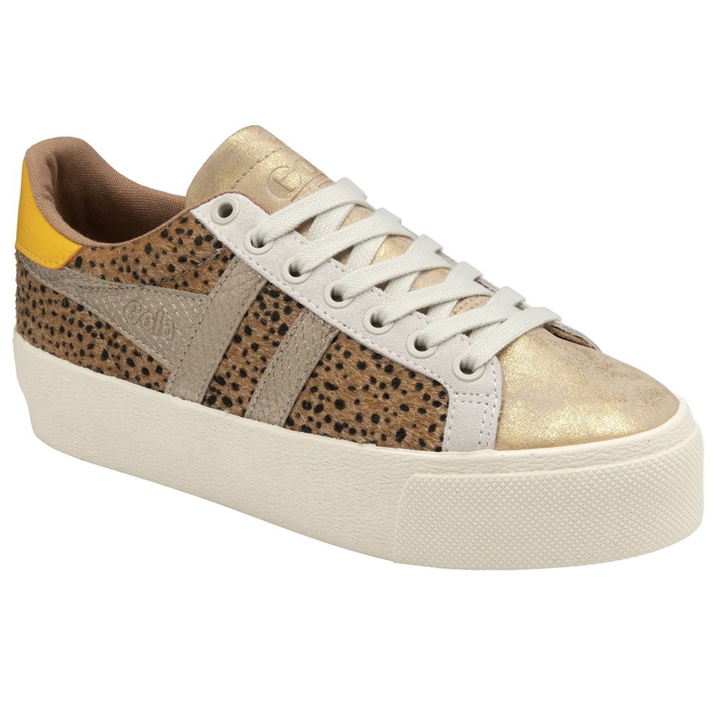Gola Classics Orchid Platform Tropic Sneakers Douradas Portugal | QJGX20375