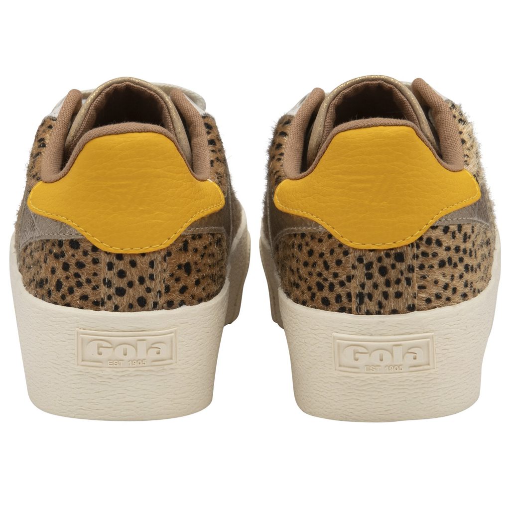 Gola Classics Orchid Platform Tropic Sneakers Douradas Portugal | QJGX20375