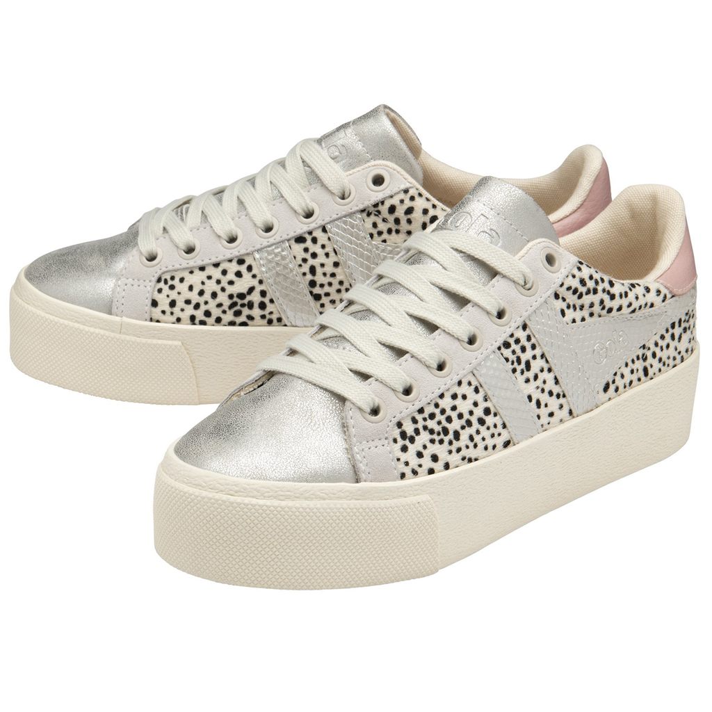 Gola Classics Orchid Platform Tropic Sneakers Prateadas Portugal | NJFZ02493