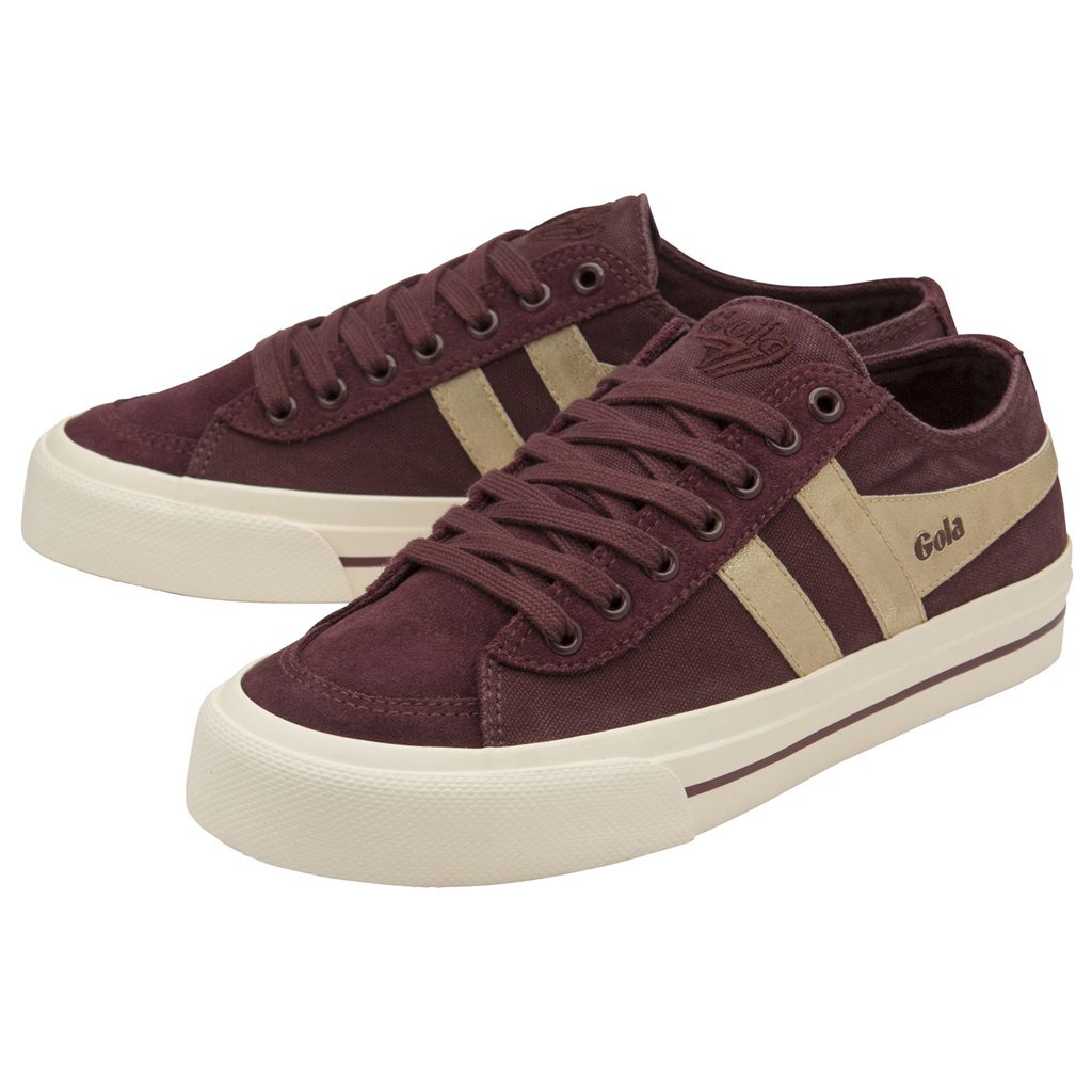Gola Classics Quota II Mirror Plimsoll Sneakers Douradas Portugal | GPRH28690