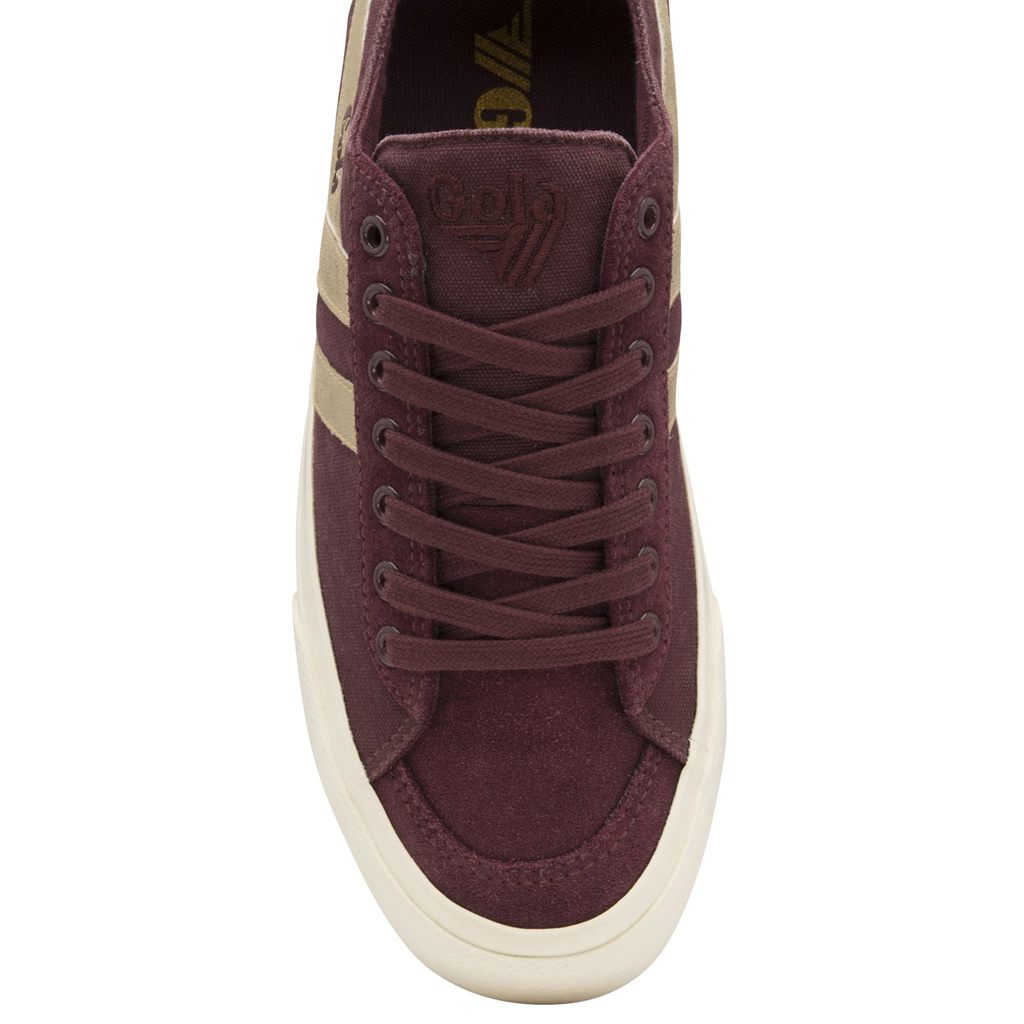 Gola Classics Quota II Mirror Plimsoll Sneakers Douradas Portugal | GPRH28690