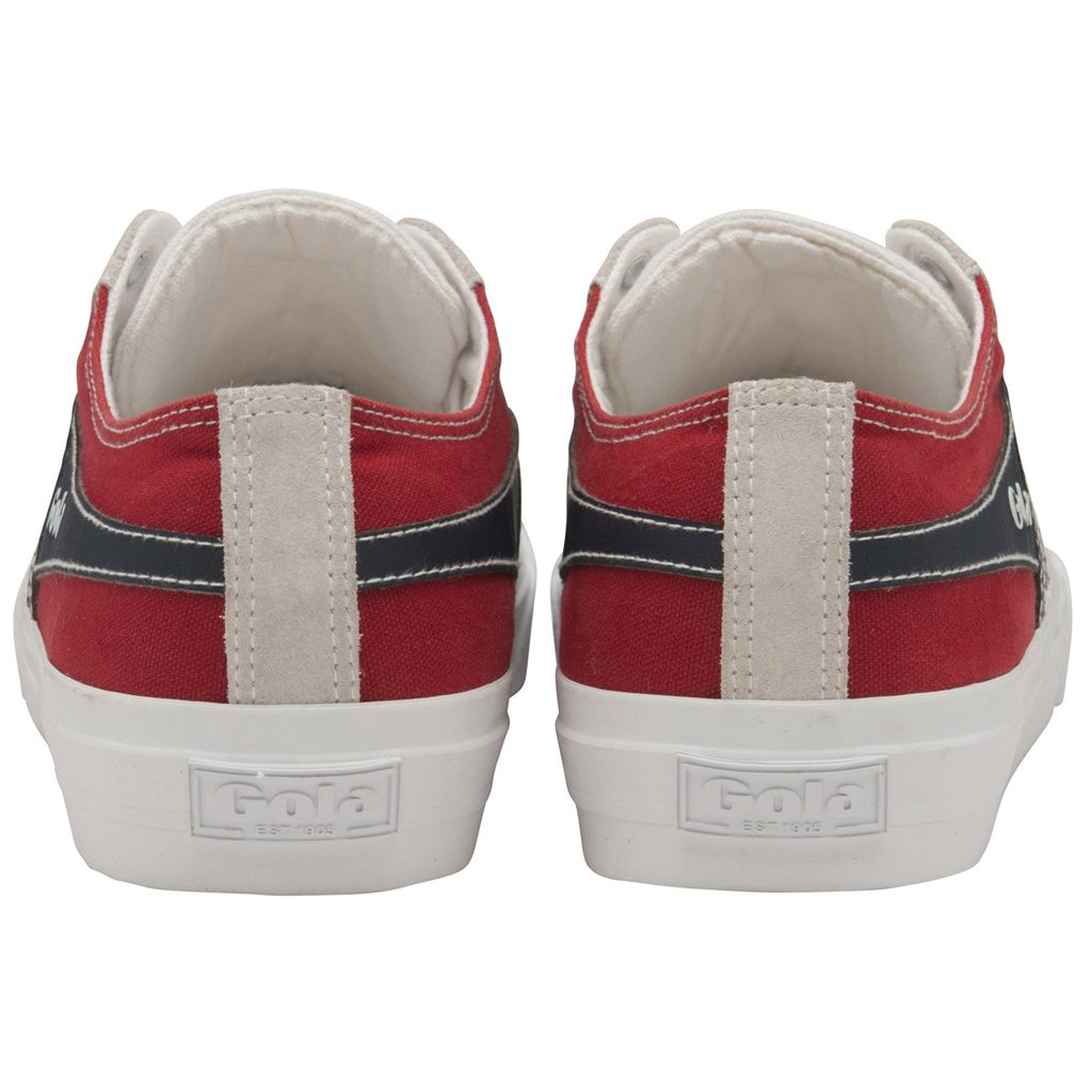 Gola Classics Quota II RWB Plimsoll Sneakers Branco Vermelhas Azul Marinho Portugal | LACG92347