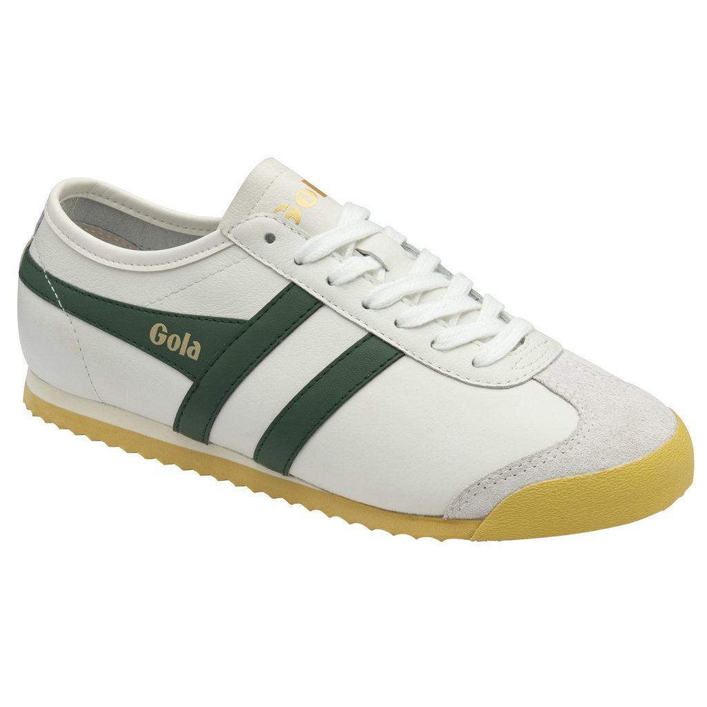 Gola Classics Race Leather Sneakers Branco Portugal | OKHD90782