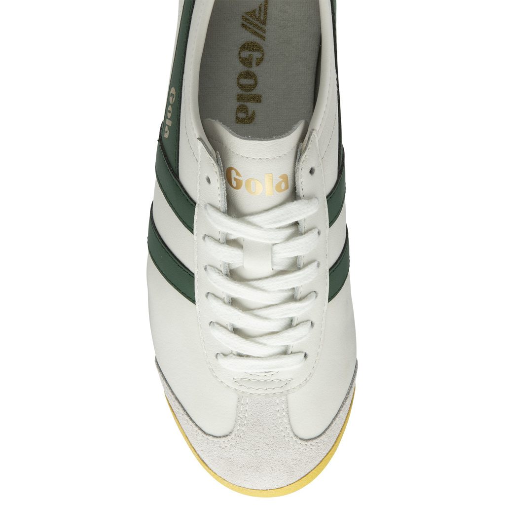 Gola Classics Race Leather Sneakers Branco Portugal | OKHD90782