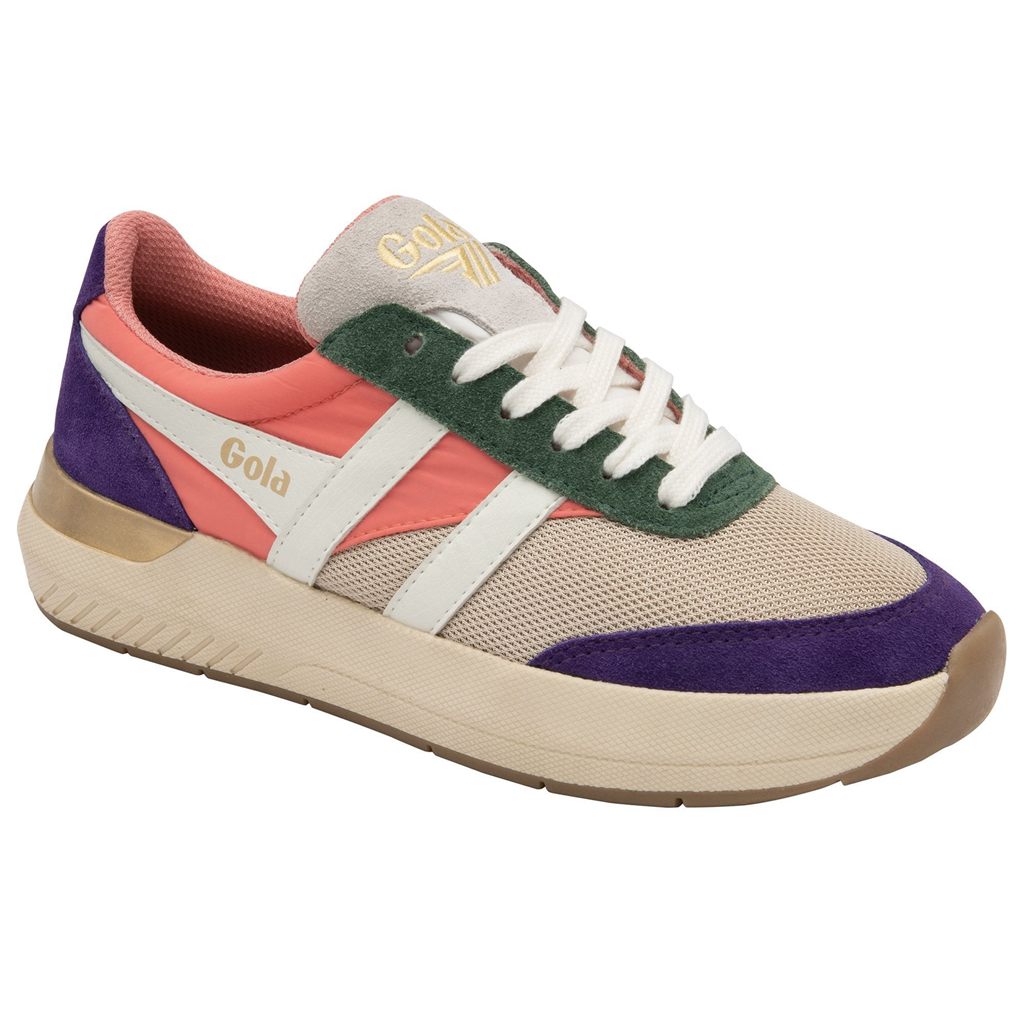 Gola Classics Raven Sneakers Coral Rosa Azul Marinho Roxo Portugal | SLKH85143