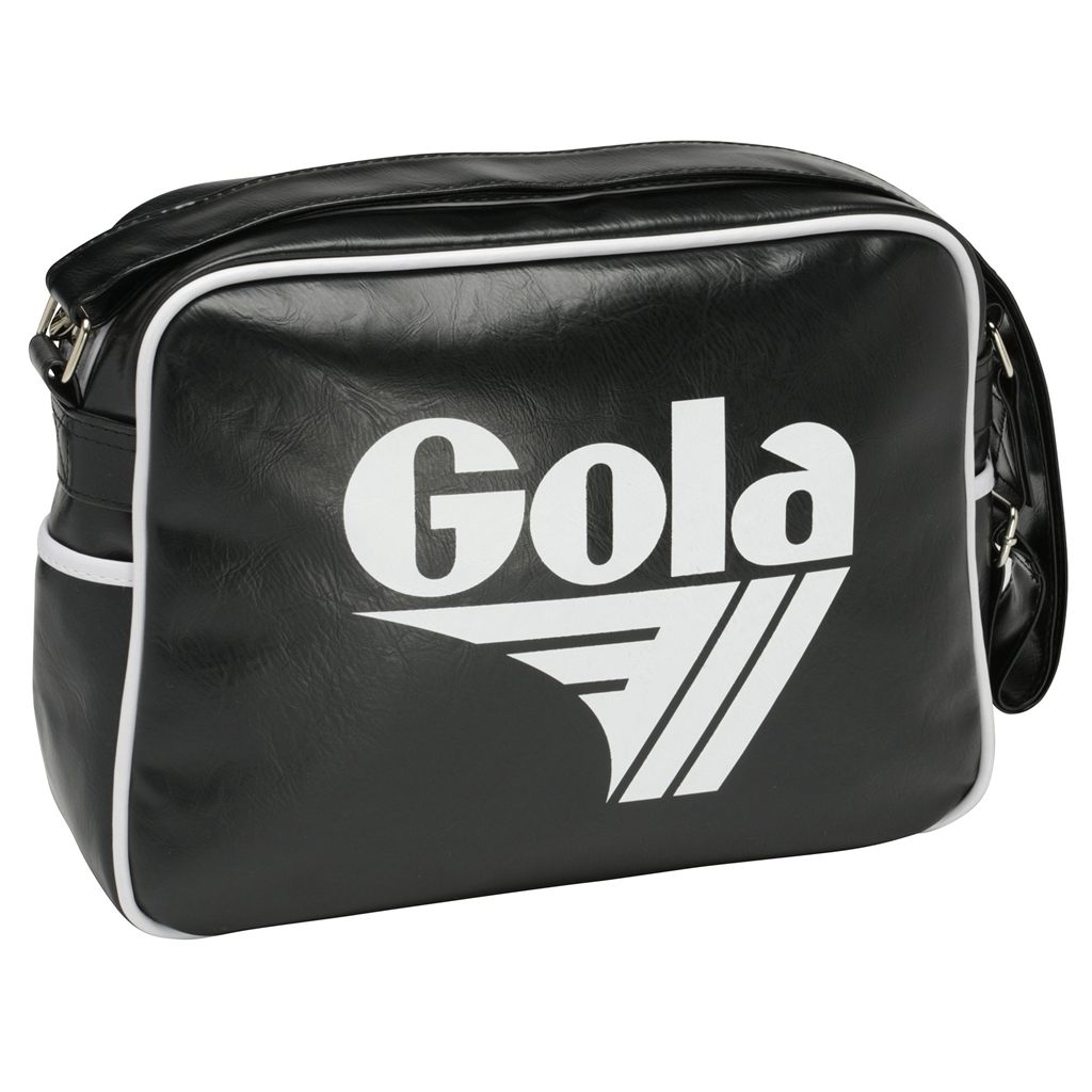 Gola Classics Redford Messenger Bag Pretas Branco Portugal | EYRA60948