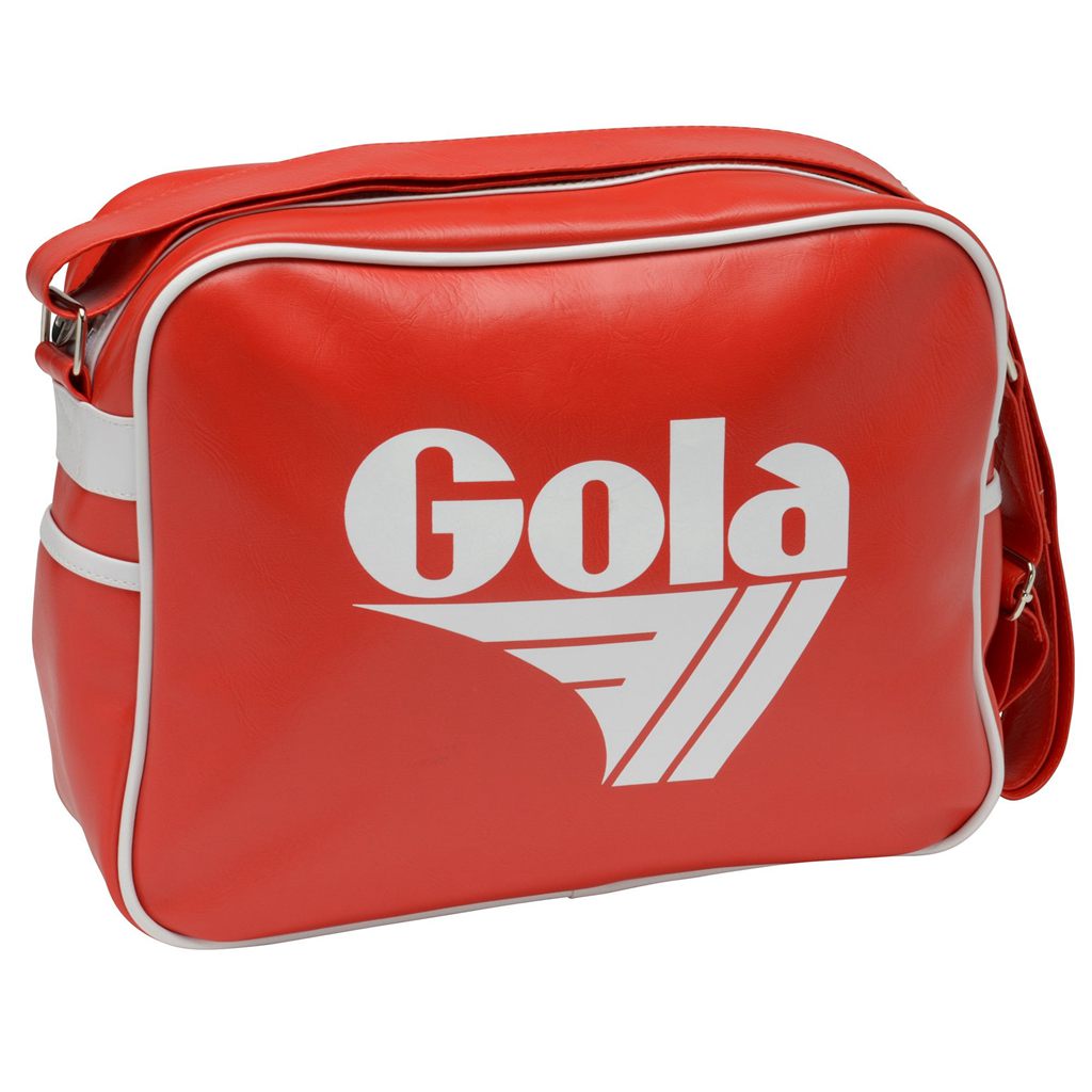 Gola Classics Redford Messenger Bag Vermelhas Branco Portugal | DWUK70618
