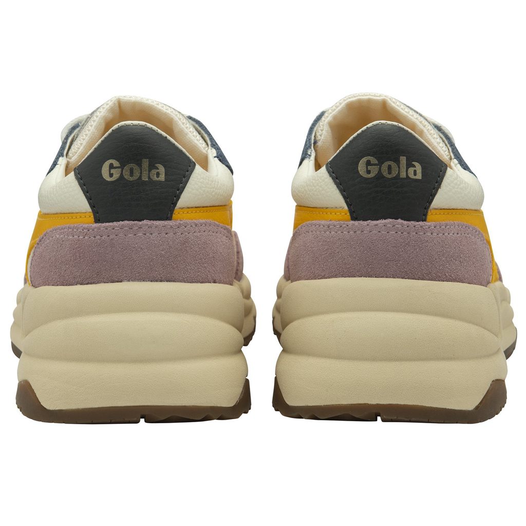 Gola Classics Saturn Quadrant Sneakers Branco Rosa Portugal | BVQJ43980