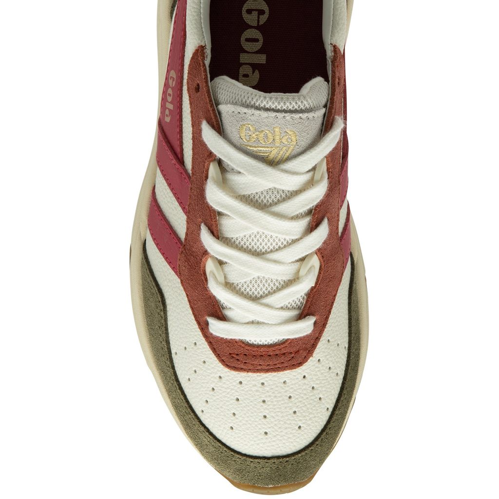Gola Classics Saturn Quadrant Sneakers Branco Caqui Portugal | ZYSH58623