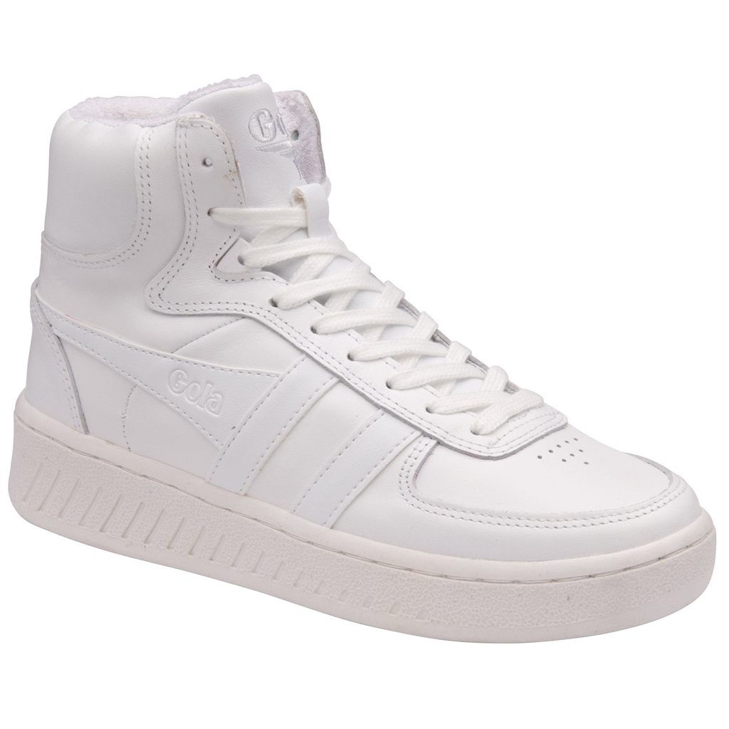 Gola Classics Slam High Sneakers Branco Branco Portugal | EJSH29413