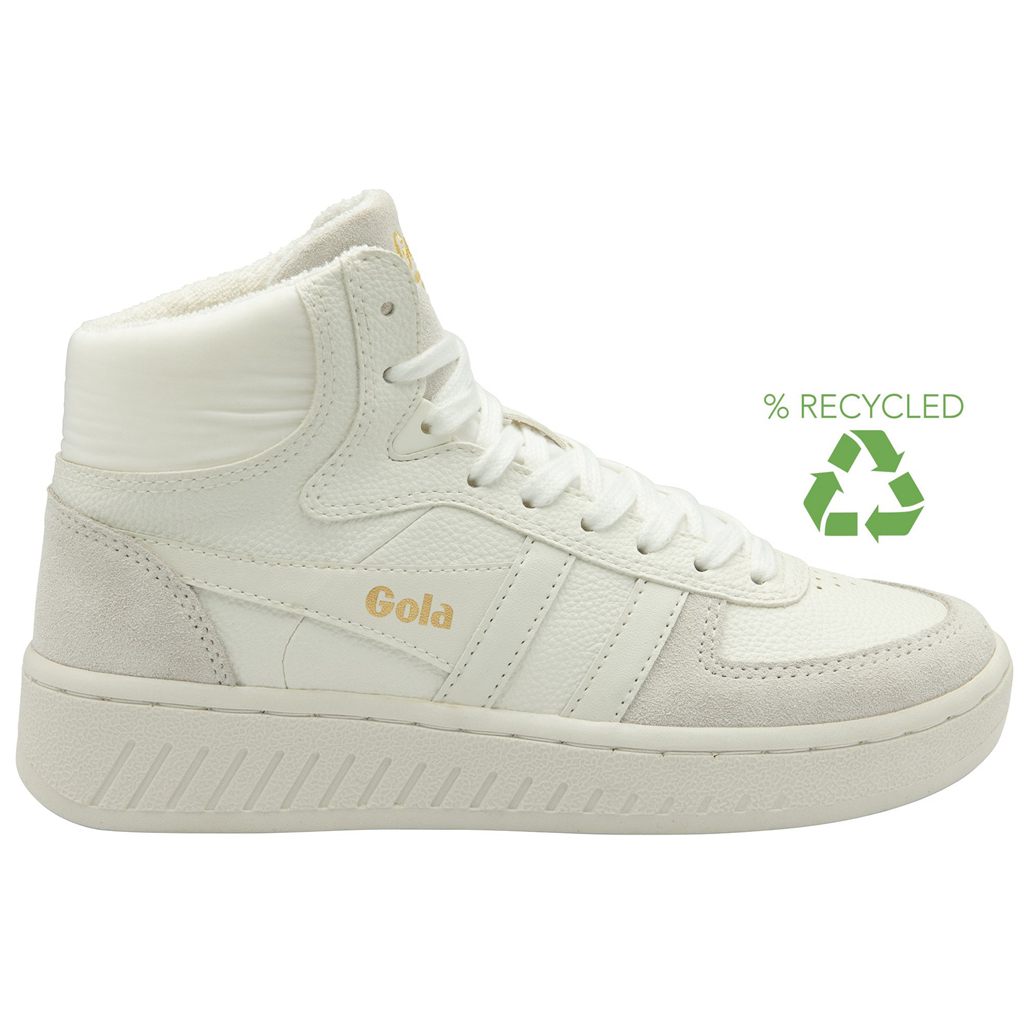 Gola Classics Slam Trident Sneakers Branco Branco Portugal | DUQA31487