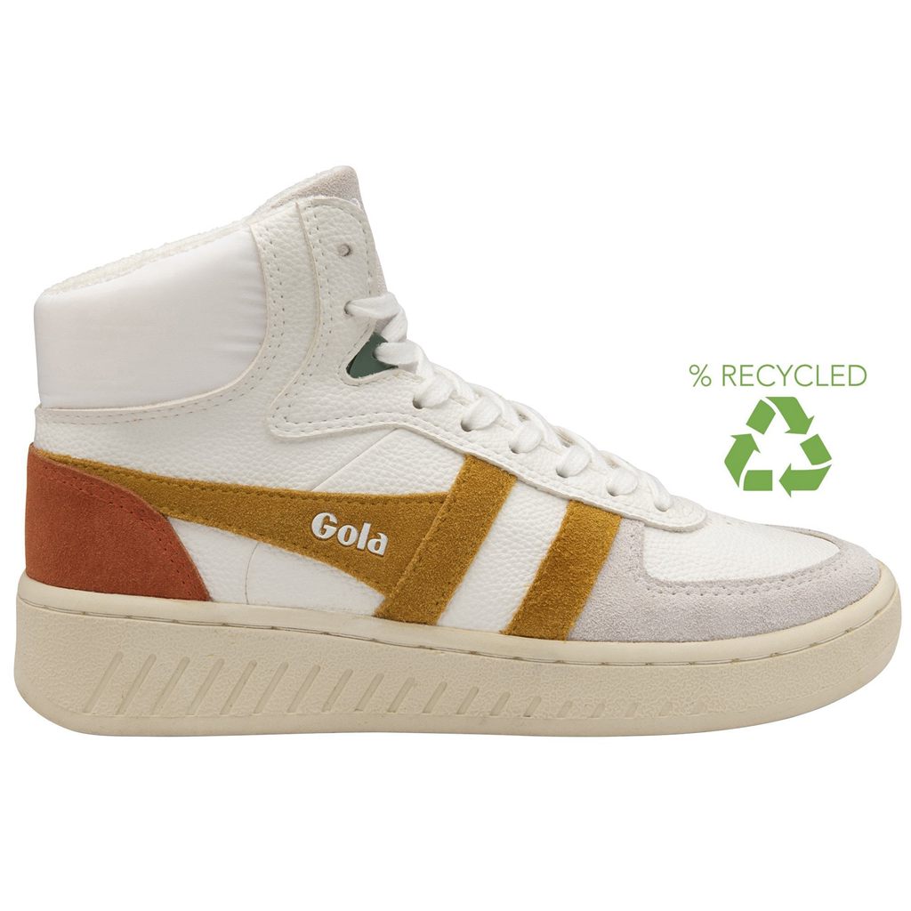 Gola Classics Slam Trident Sneakers Branco Laranja Portugal | WKLA19260