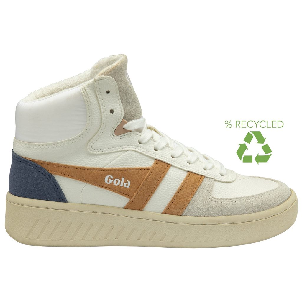 Gola Classics Slam Trident Sneakers Branco Portugal | YFQX81495