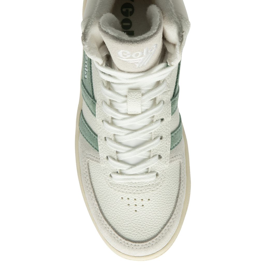 Gola Classics Slam Trident Sneakers Branco Verdes Coral Rosa Portugal | JSMB60379