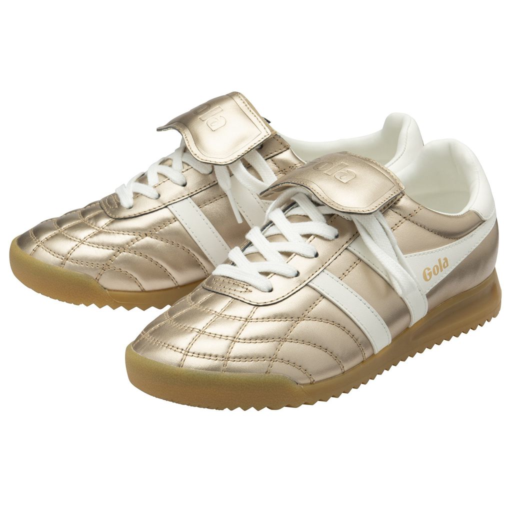 Gola Classics Stadium '86 Sneakers Douradas Branco Portugal | YHKZ43290