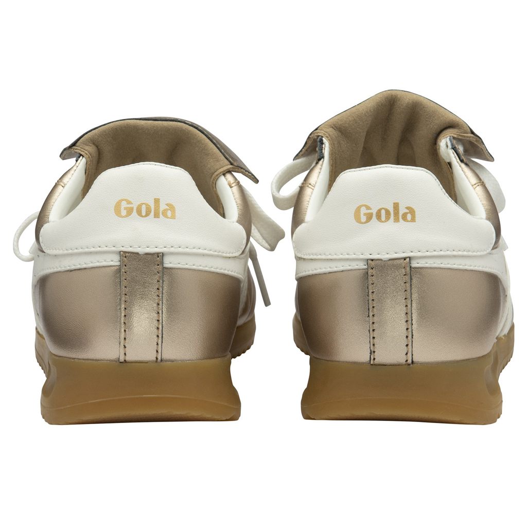 Gola Classics Stadium '86 Sneakers Douradas Branco Portugal | YHKZ43290